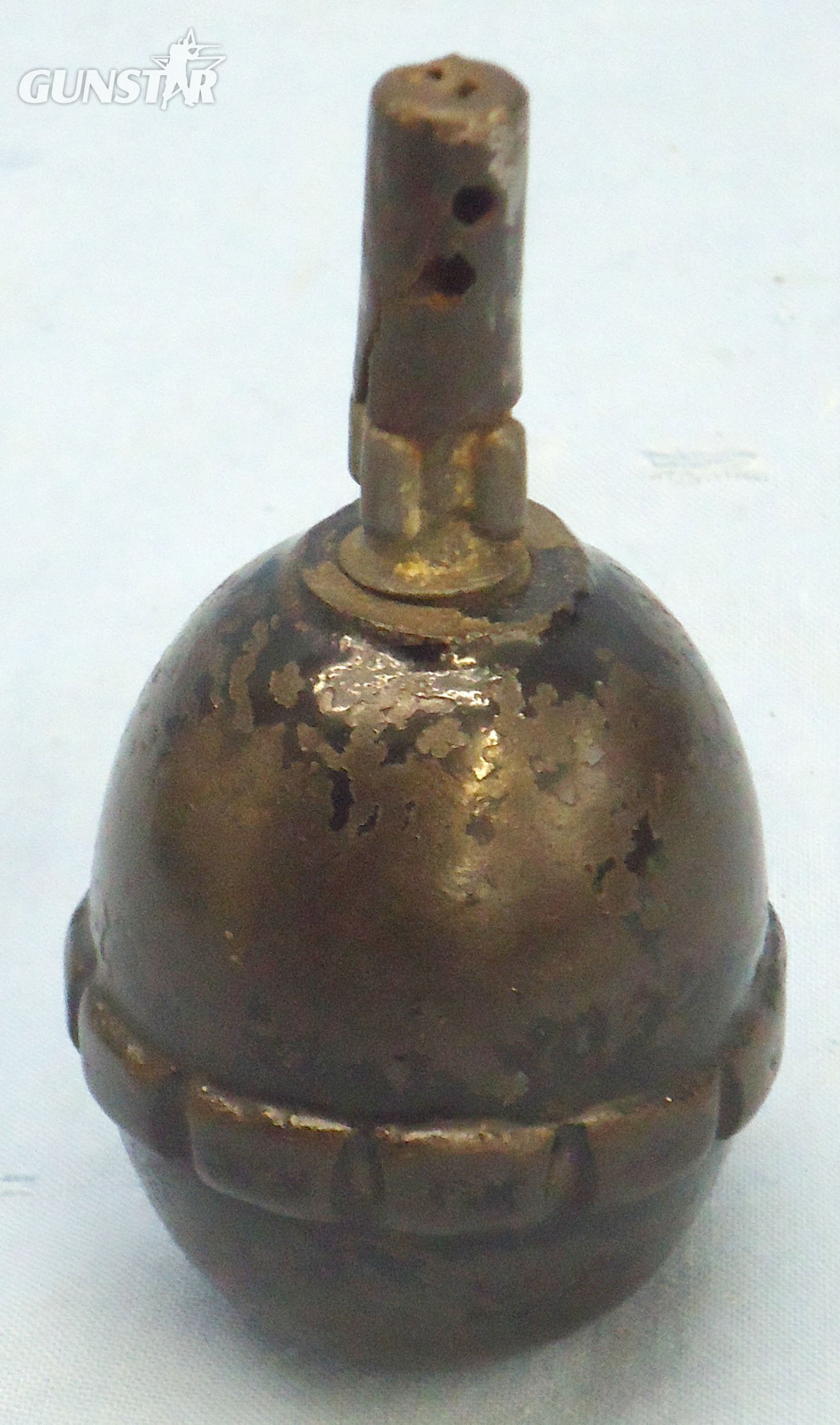 INERT DEACTIVATED. German WW1 Model 17 Eierhandgranate (egg hand grenade). Sn - 21642 INERT DEACTIVATED. German WW1 Model 17 Eierhandgranate (egg hand grenade). Sn - 21642  Other Ammunition - {CATEGORY} in 