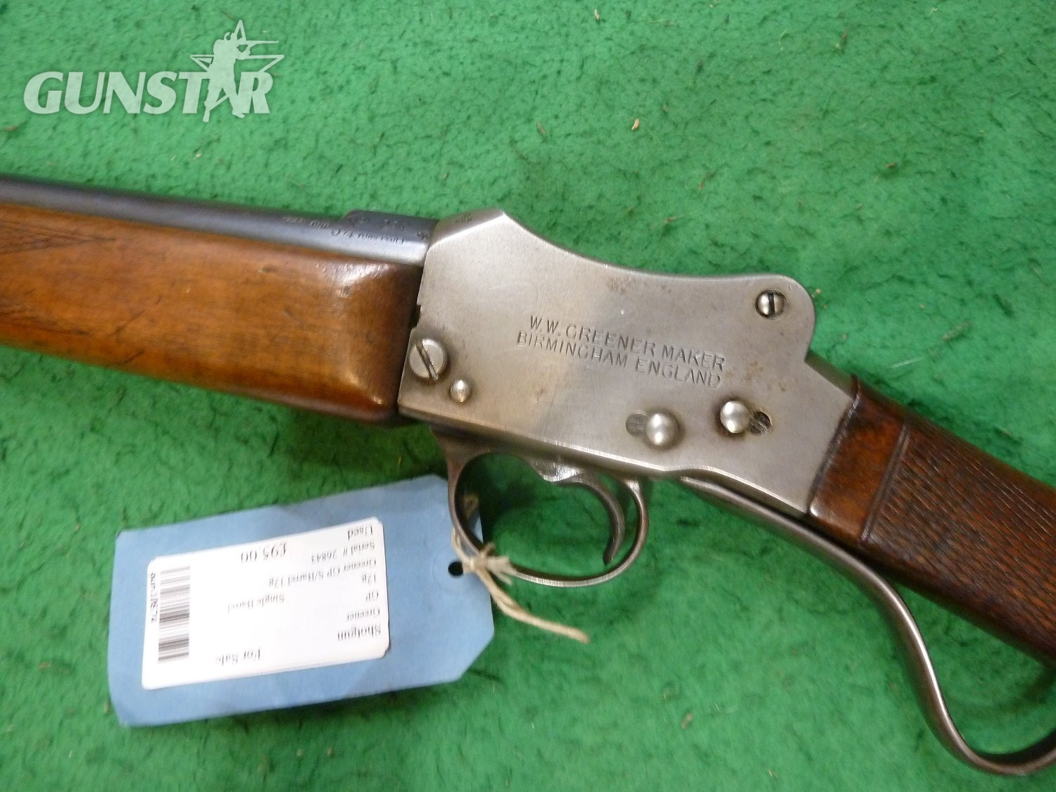  W.W. Greener GP Single Barrel 12 Bore/gauge