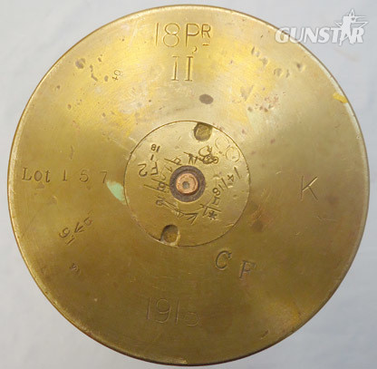 INERT DEACTIVATED. WW1 Unfired British 18 Pdr High Explosive Round Manufactured  INERT DEACTIVATED. WW1 Unfired British 18 Pdr High Explosive Round Manufactured  Antique & Militaria