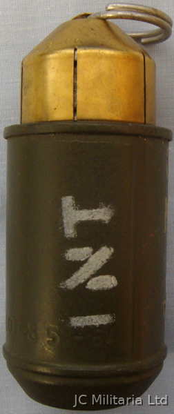 *Inert* Belgian ‘M62BG’ Offensive Grenade with Fuse. 18954:1. *Inert* Belgian ‘M62BG’ Offensive Grenade with Fuse. 18954:1.  Other Ammunition