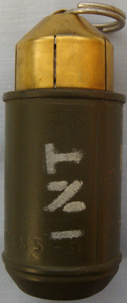  *Inert* Belgian ‘M62BG’ Offensive Grenade with Fuse. 18954:1. *Inert* Belgian ‘M62BG’ Offensive Grenade with Fuse. 18954:1.  Other Ammunition