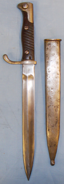 Unusual* Polish Conversion of a German S 98/05 Bayonet and Scabbard. BAYO 576. Bayonet