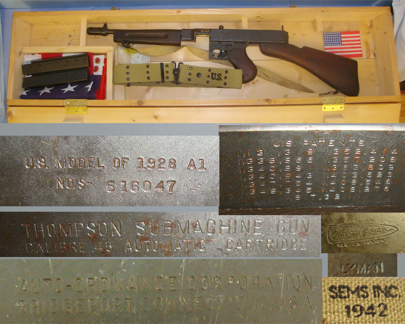 Auto-Ordnance None Machine Gun