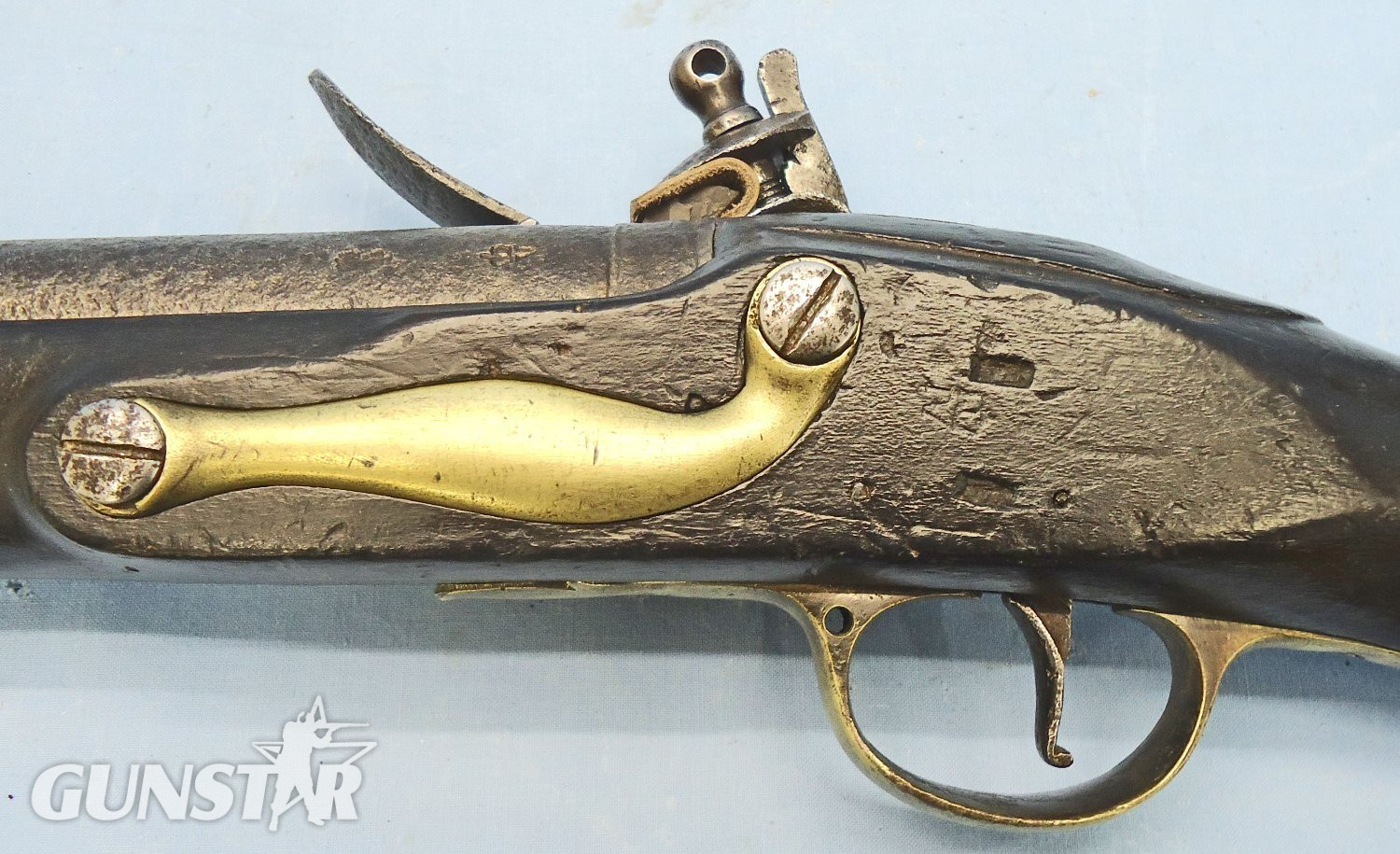 {CATEGORY} - Reynolds India Pattern Brown Bess .750 Antique Musket by Reynolds and Bayonet. Sn - 22613 Muzzleloader .75 Cal Muzzleloader Rifle in 