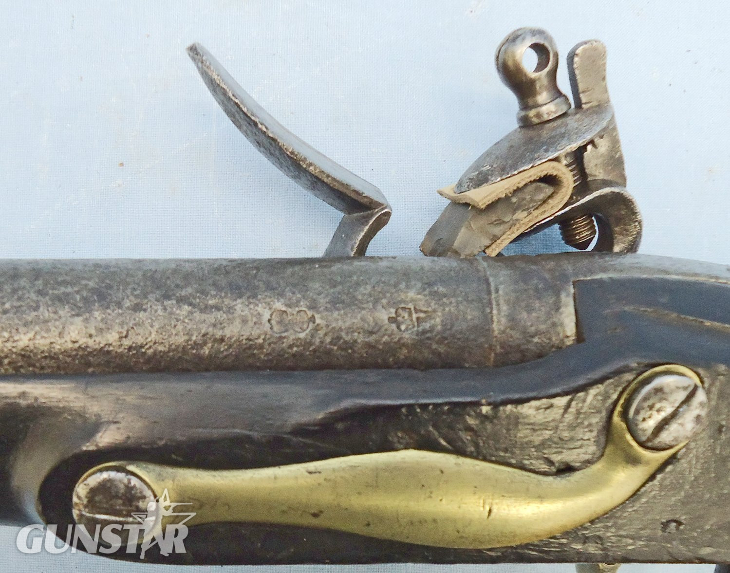 {CATEGORY} - Reynolds India Pattern Brown Bess .750 Antique Musket by Reynolds and Bayonet. Sn - 22613 Muzzleloader .75 Cal Muzzleloader Rifle