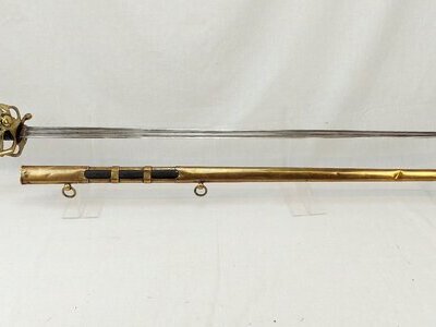 Battle Of Waterloo Period French Heavy Dragoons Cavalry Sword Sword