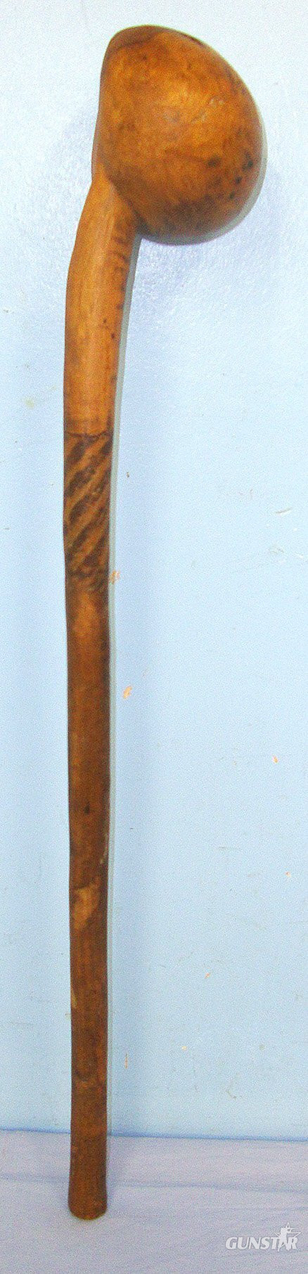  Victorian Era Zulu Warrior’ Large Root Ball Knobkerrie / Knobkerry Tropical Hard Wood Fighting War Club. W 672  Antique & Militaria