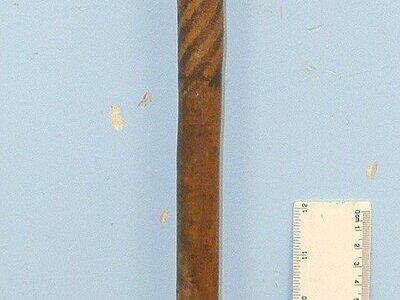 Victorian Era Zulu Warrior’ Large Root Ball Knobkerrie / Knobkerry Tropical Hard Wood Fighting War Club. W 672  Antique & Militaria