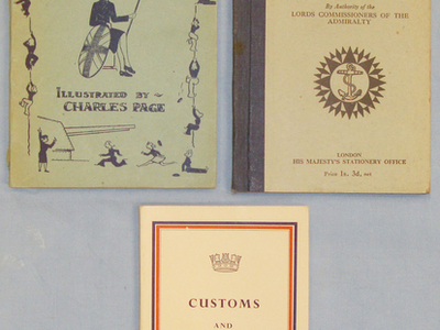 A Rare Set of Three WWII Royal Navy Related Pocket Books. BO 447. A Rare Set of Three WWII Royal Navy Related Pocket Books. BO 447. Other Accessory