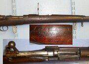 RARE**CAPTURED**Boer War ZAR Republic Contract Mauser Model 1896 7.9mm Calibre Rifle By Loewe & Co Berlin With Boer Name & Address Carved In Stock ‘J.J.A. Jordaan Reebokfontein Dist. Standerton Z.A.R’**COCKS & DRY FIRES UK 2005 DEACTIVATION** Sn 22117 deactivated rifle Bolt Action None Rifle