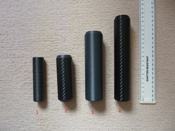 3D 1/2 inch UNF Moderator