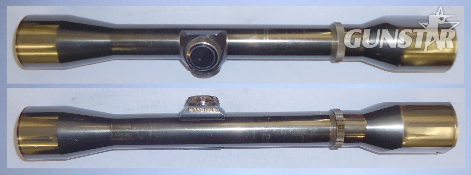 Vintage c1970* Weaver USA 32mm 4KW Micro-Trac Fixed Focus Rifle Scope (No Mounts). OPT 858. Vintage c1970* Weaver USA 32mm 4KW Micro-Trac Fixed Focus Rifle Scope (No Mounts). OPT 858.  Sight & Optic