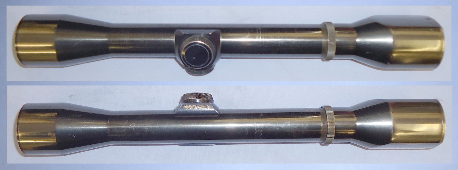 Vintage c1970* Weaver USA 32mm 4KW Micro-Trac Fixed Focus Rifle Scope (No Mounts). OPT 858. Vintage c1970* Weaver USA 32mm 4KW Micro-Trac Fixed Focus Rifle Scope (No Mounts). OPT 858.  Sight & Optic