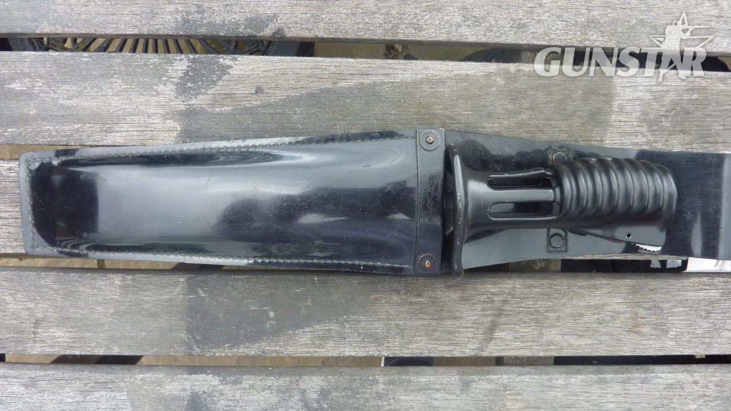 sa80 - black rifle regiment parade sheath - Bayonet in 