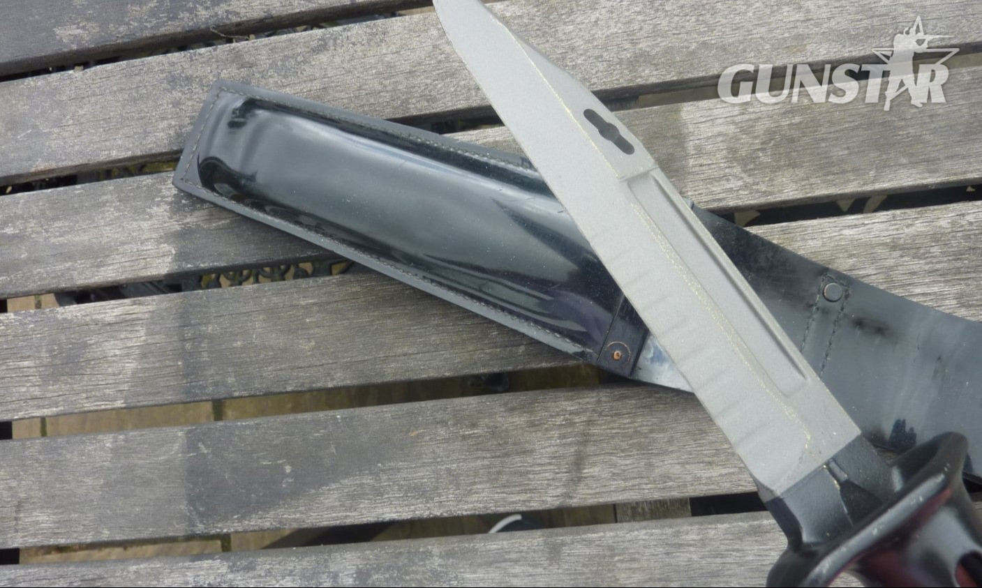 sa80 - black rifle regiment parade sheath - Bayonet - {CATEGORY} in 