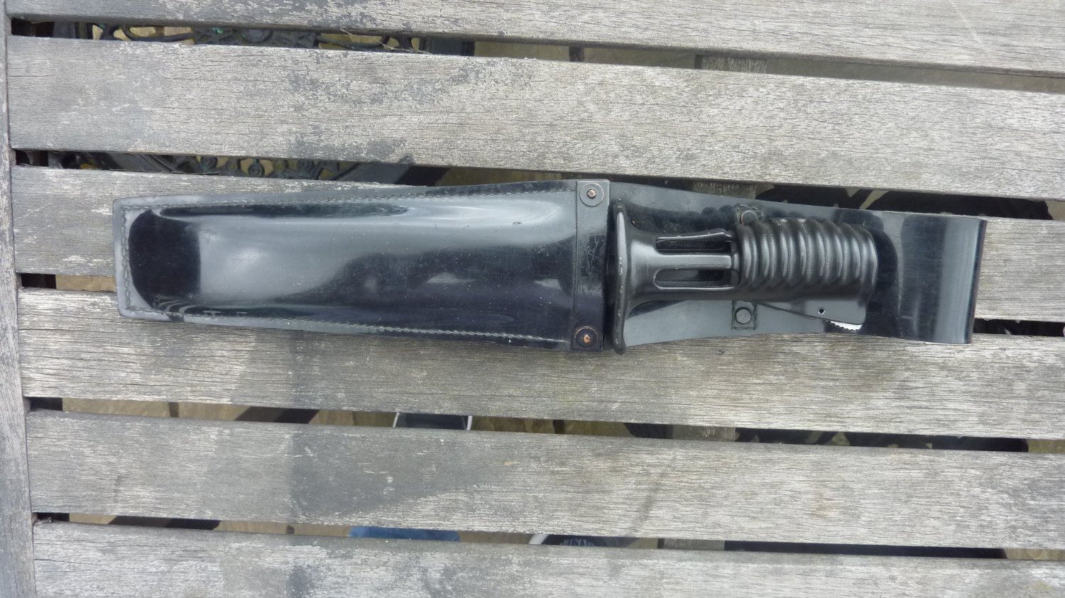 sa80 - black rifle regiment parade sheath - Bayonet