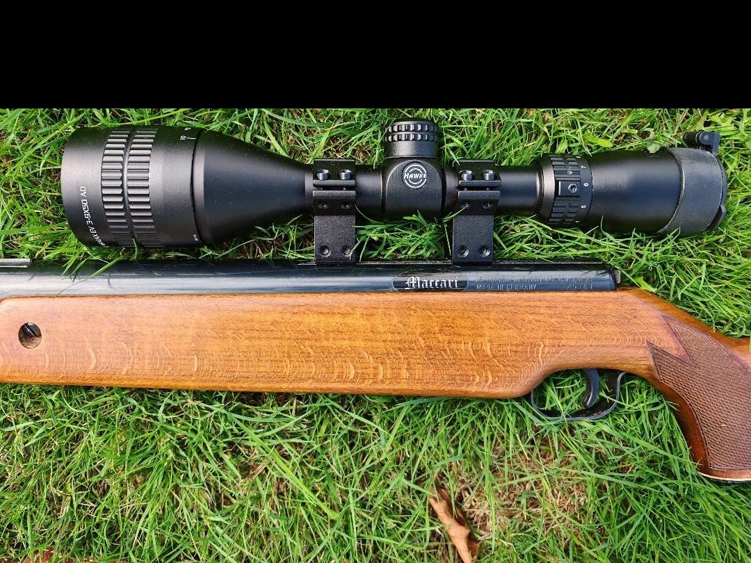 Feinwerkbau sport 127 .22 air rifle Maccari tuned Hawke Airmax 3-9 x50 AO Sport 127 .22