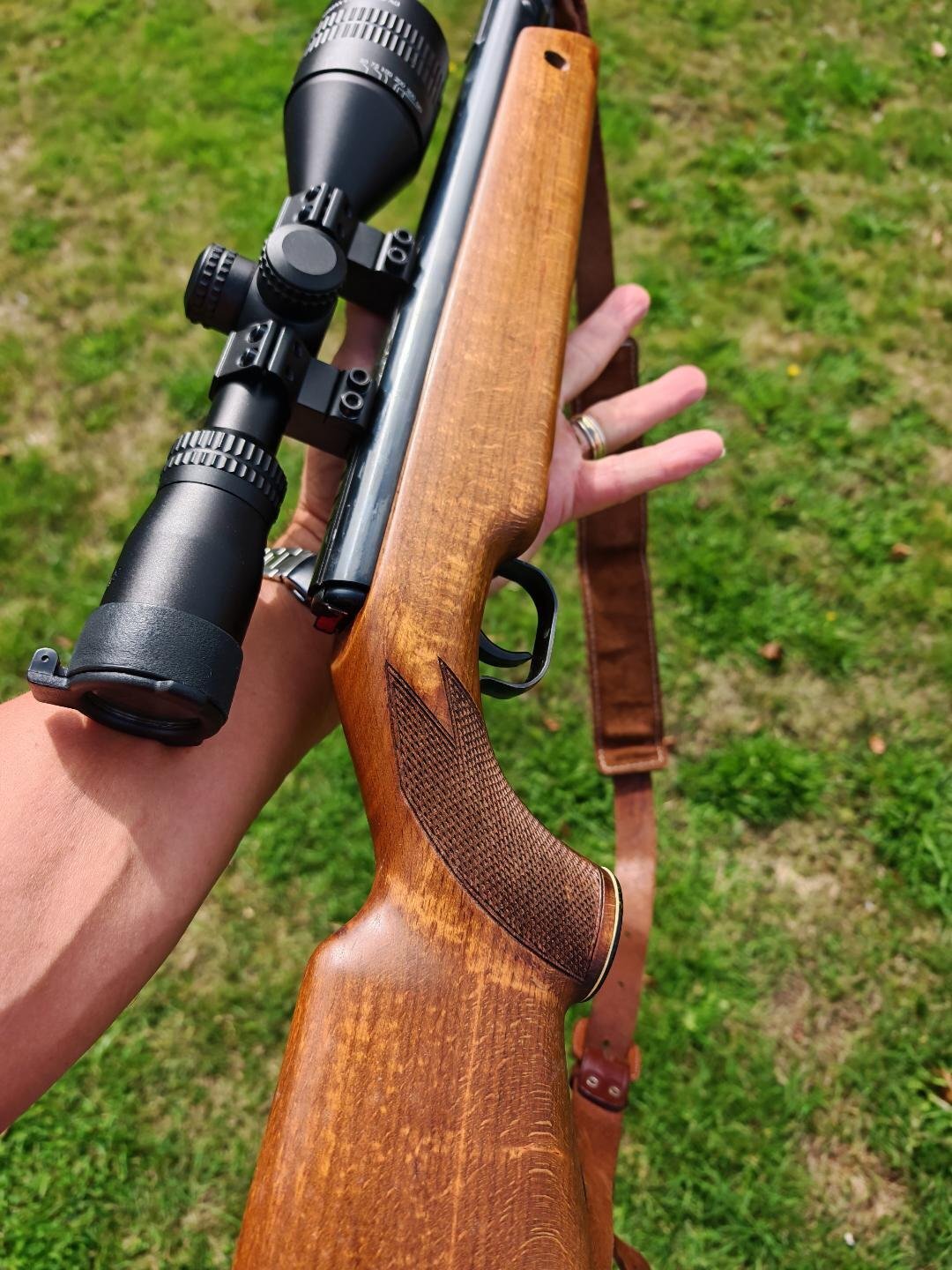 {CATEGORY} - Feinwerkbau sport 127 .22 air rifle Maccari tuned Hawke Airmax 3-9 x50 AO Sport 127 .22 in 