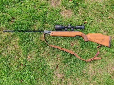 Feinwerkbau sport 127 .22 air rifle Maccari tuned Hawke Airmax 3-9 x50 AO Sport 127 .22
