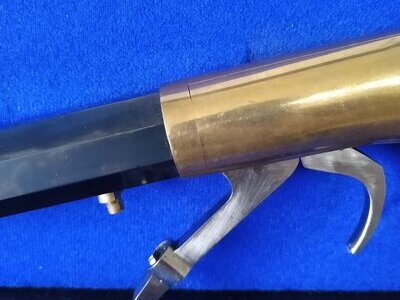 J Greathead Under hammer .36 muzzleloader target pistol. Also one in .32 same maker and type . .36 Muzzleloader