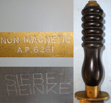  Siebe Heinke (London) Knive