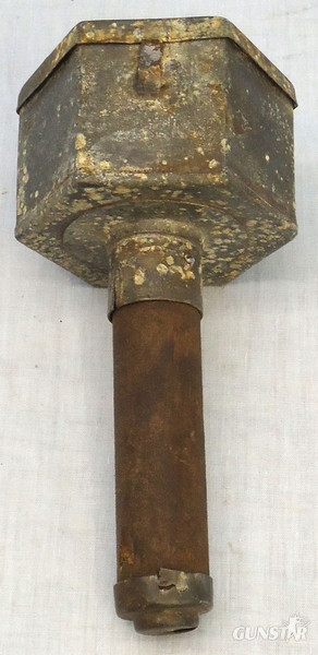 INERT DEACTIVATED. Rare WW1 Russian Orlov Friction \'Stick\' Grenade. - O 1661 INERT DEACTIVATED. Rare WW1 Russian Orlov Friction \'Stick\' Grenade. - O 1661  Other Ammunition in 