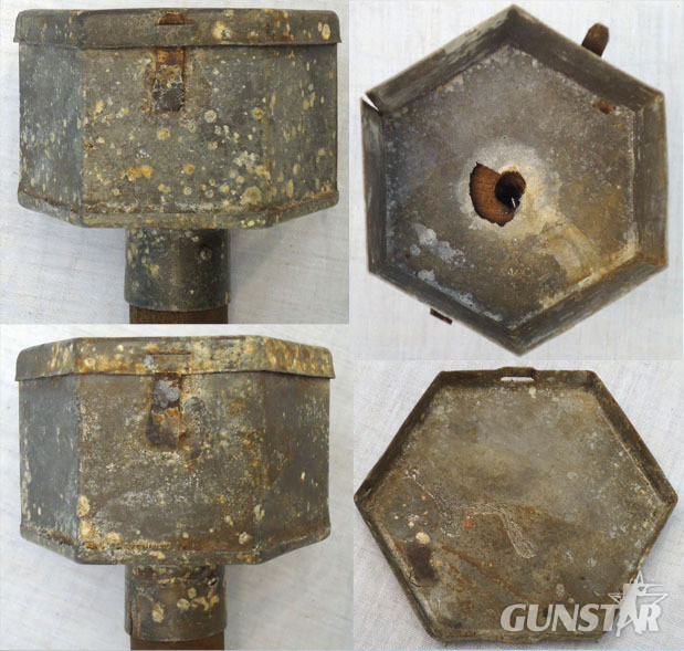  INERT DEACTIVATED. Rare WW1 Russian Orlov Friction \'Stick\' Grenade. - O 1661 INERT DEACTIVATED. Rare WW1 Russian Orlov Friction \'Stick\' Grenade. - O 1661  Other Ammunition