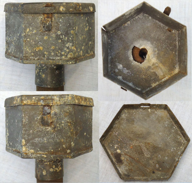  INERT DEACTIVATED. Rare WW1 Russian Orlov Friction \'Stick\' Grenade. - O 1661 INERT DEACTIVATED. Rare WW1 Russian Orlov Friction \'Stick\' Grenade. - O 1661  Other Ammunition