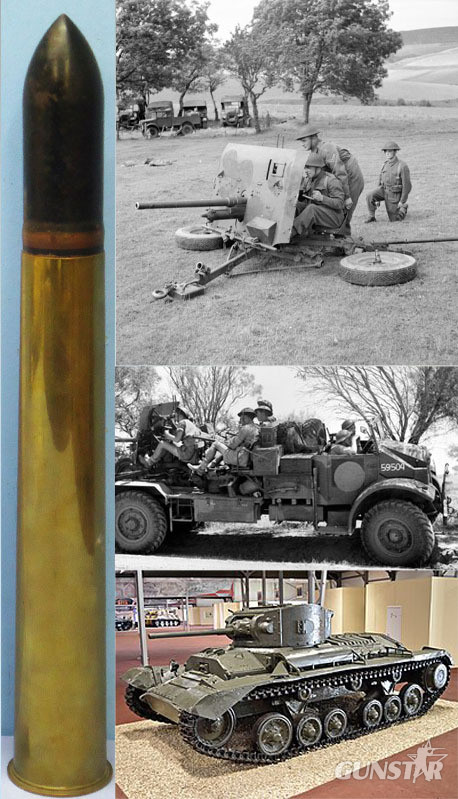 INERT DEACTIVATED. Unfired, British, WW2, 1941 Dated, 2pr (40x304) APT (Armour Piercing Trace) Tank And Anti-Tank Round. - O 2049 INERT DEACTIVATED. Unfired, British, WW2, 1941 Dated, 2pr (40x304) APT (Armour Piercing Trace) Tank And Anti-Tank Round. - O 2049  Other Ammunition in 