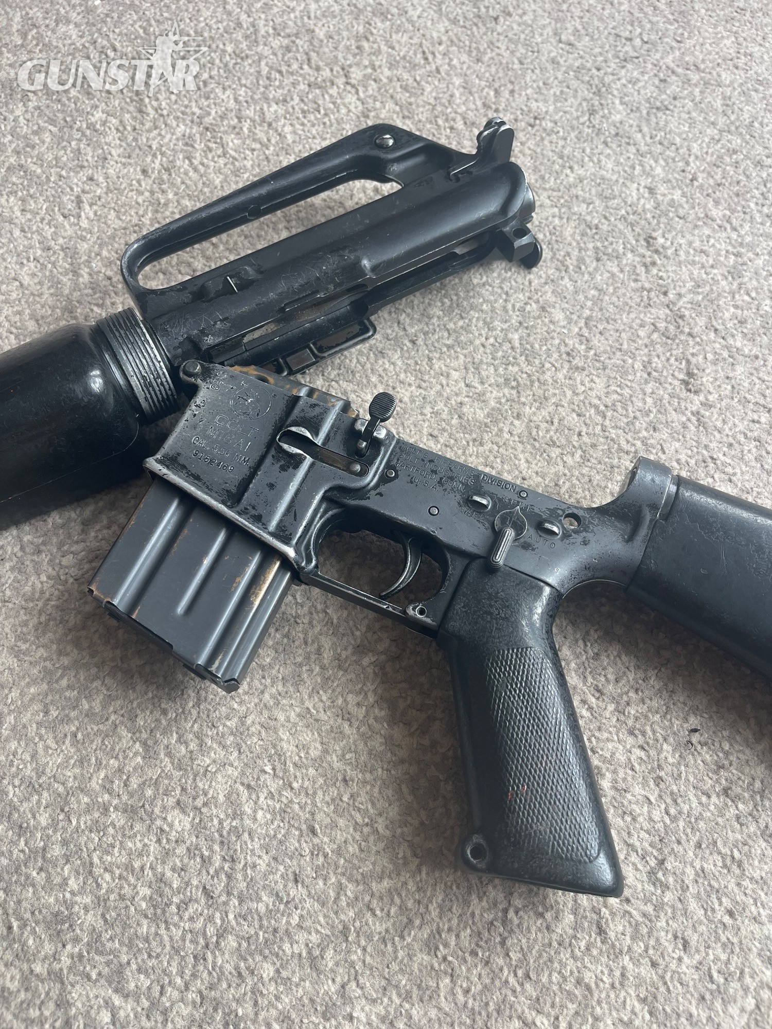 Colt M16 A1 M16A1 Deactivated Rifle 5.56 NATO None  Machine Gun 