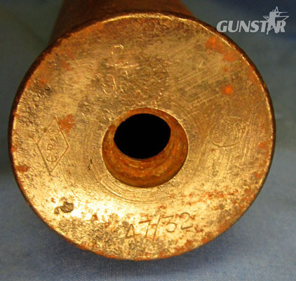 INERT DEACTIVATED. Italian WW2, 1940 Dated 47/32 Gun, 47mm Armour Piercing (AP)  INERT DEACTIVATED. Italian WW2, 1940 Dated 47/32 Gun, 47mm Armour Piercing (AP)  Antique & Militaria