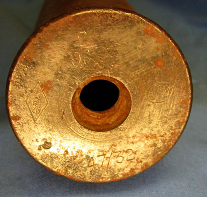 INERT DEACTIVATED. Italian WW2, 1940 Dated 47/32 Gun, 47mm Armour Piercing (AP)  INERT DEACTIVATED. Italian WW2, 1940 Dated 47/32 Gun, 47mm Armour Piercing (AP)  Antique & Militaria