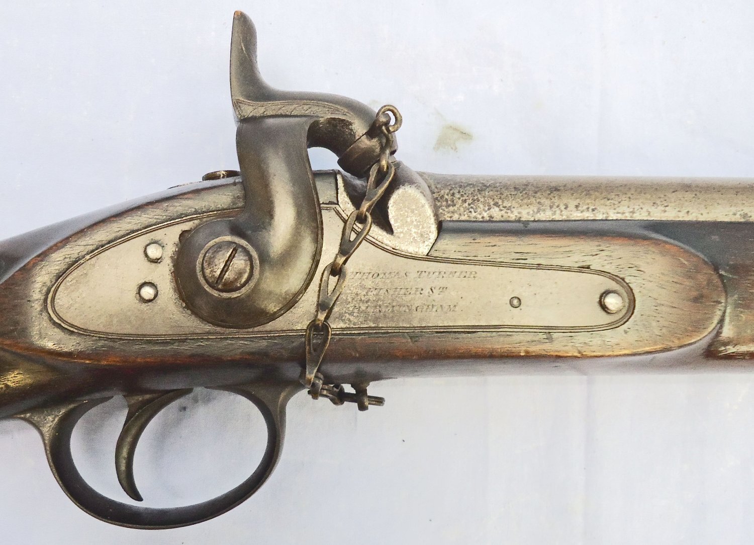 T. Turner & Sons Volunteer, 2 Band Enfield P1856, .577 Calibre Percussion Rifle, Major Nuthall Patent Rifling by Thomas Turner, Birmingham. Sn - 21999 Muzzleloader .577 Rifle - {CATEGORY} in 