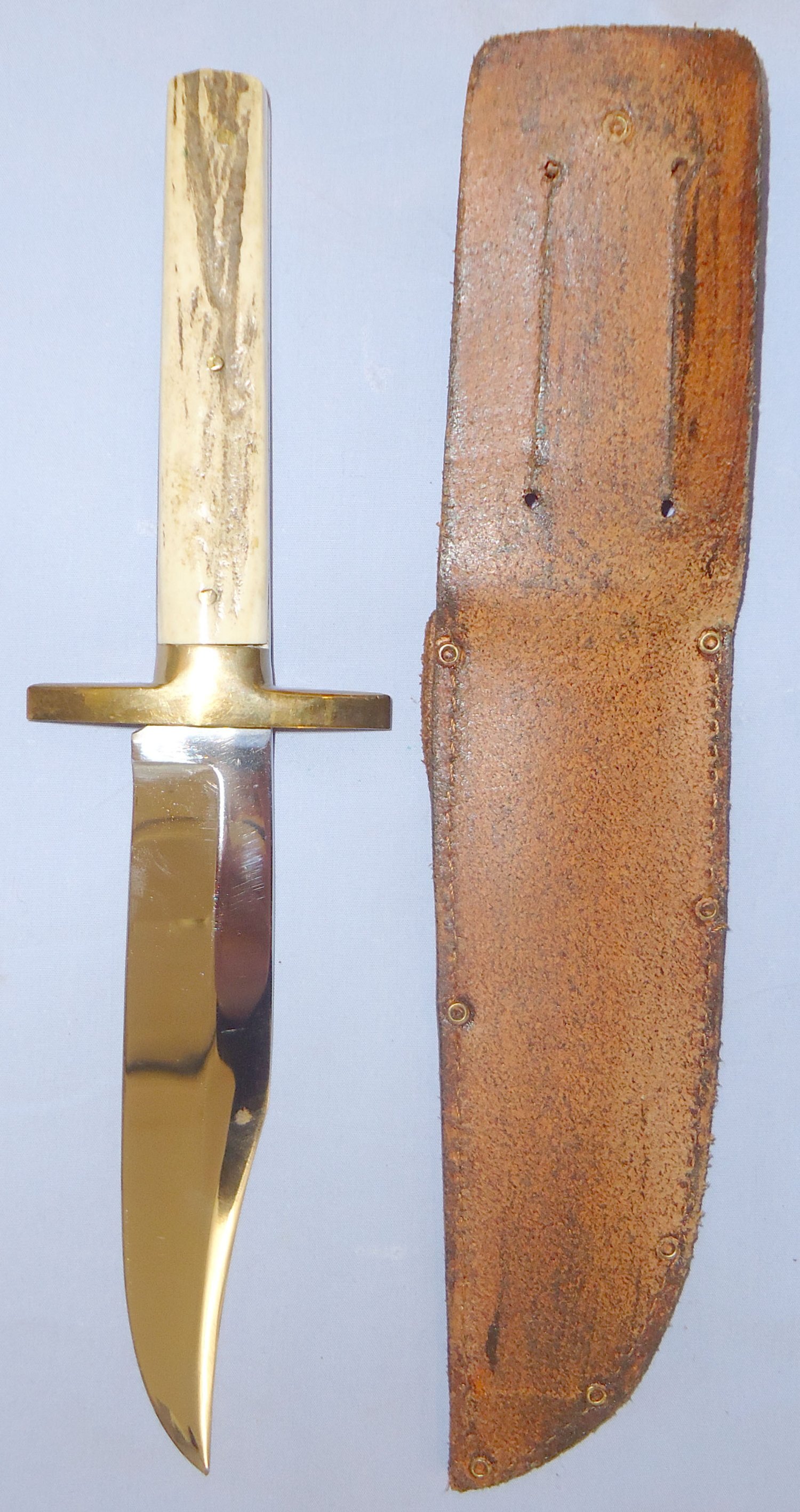  Bowie Knife & Sheath by John Nowill & Sons of Sheffield. ED 2536. Hunting Knive
