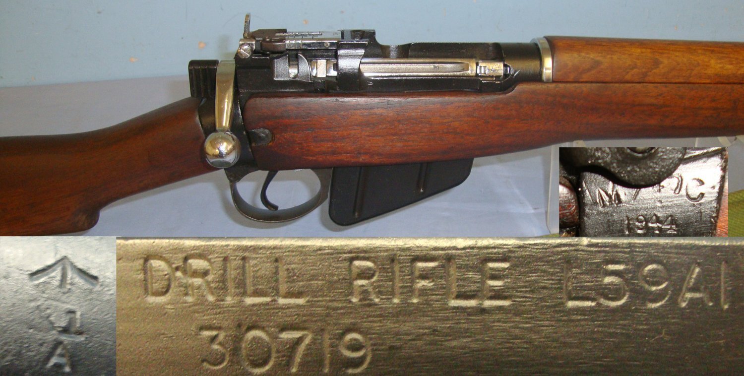 BSA With Original Webbing Sling**UK/EU 2024 DEACTIVATION CERTIFICATED** D 1502 Bolt Action None Rifle