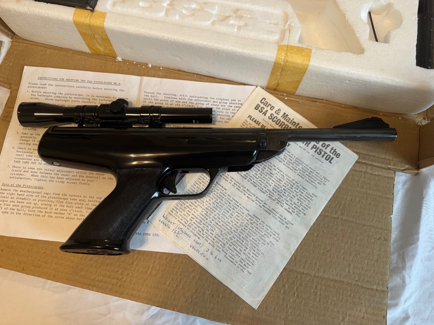 BSA Scorpion .22 - {CATEGORY} in 