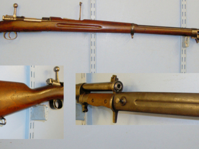 Mauser Model 1896 Bolt Action 6.5x55mm Swedish Mauser Rifle