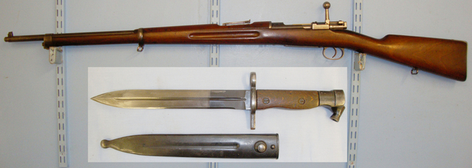  Mauser Model 1896 Bolt Action 6.5x55mm Swedish Mauser Rifle