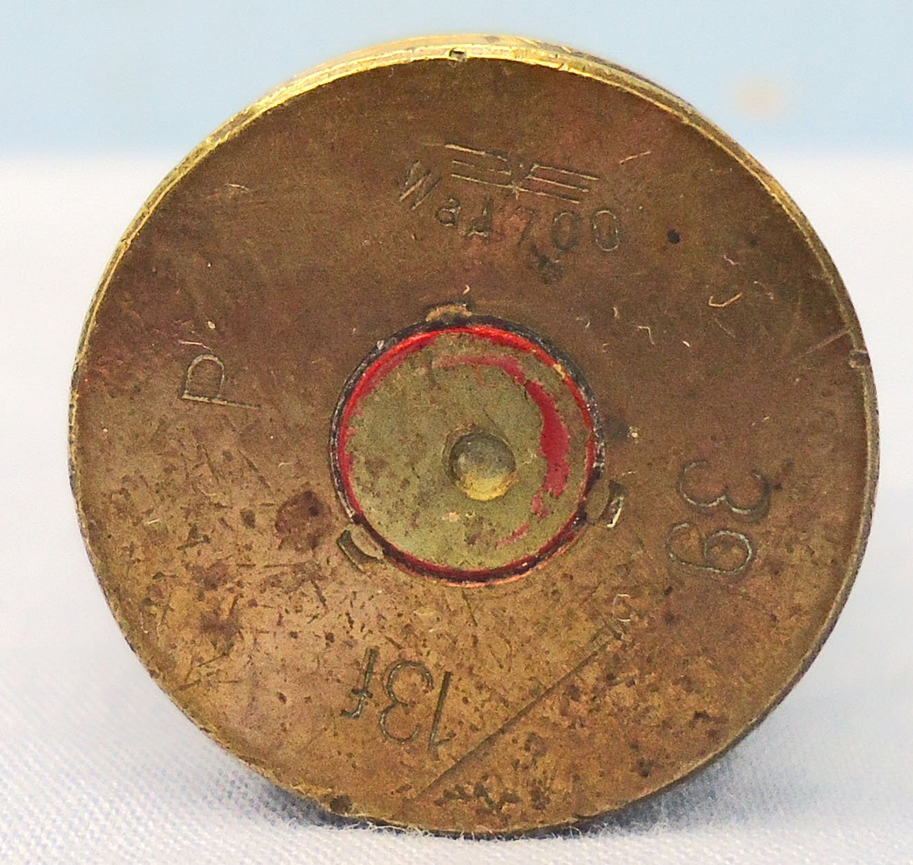 DEACTIVATED INERT. WW2, 1939 Dated, German, 7.9mm (7.9x94) Panzerbusche 38/39 Anti Tank Gun Armour Piercing Round. - O 2300 DEACTIVATED INERT. WW2, 1939 Dated, German, 7.9mm (7.9x94) Panzerbusche 38/39 Anti Tank Gun Armour Piercing Round. - O 2300 Various Other Ammunition