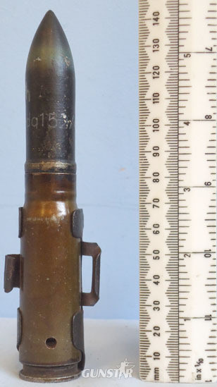 MK151/20 (20x82) API Armour Piercing Incendiary Round And Ammunition Link DEACTIVATED INERT. WW2 1944 dated German 20 mm MK151/20 (20x82) API Armour Pierc Antique & Militaria in 