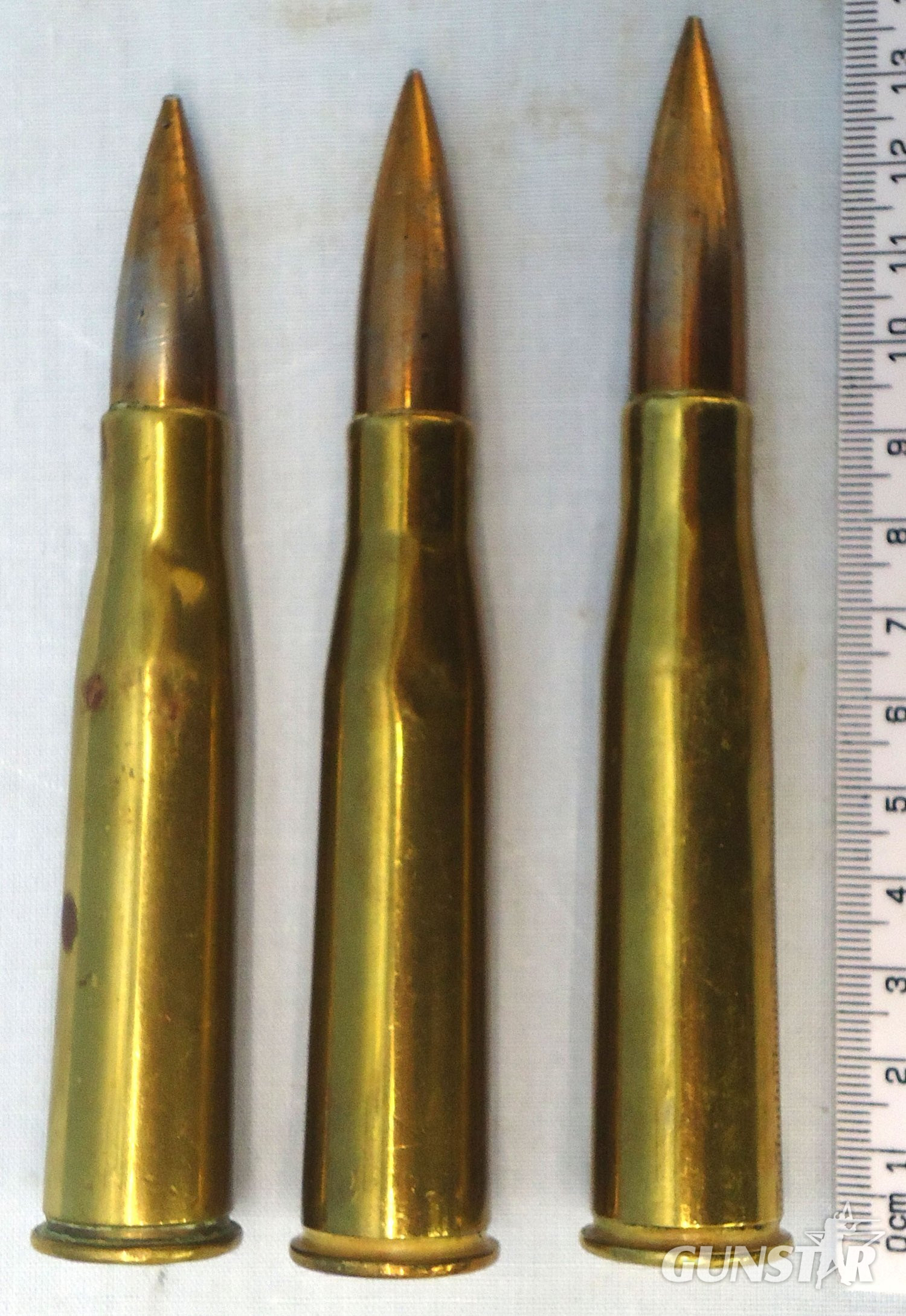  DEACTIVATED INERT. Scarce WW1 Armour Piercing 13mm T–Gewehr Round For The Mauser Tankgewehr M1918, (13X92SR) anti-tank rifle. - O 1010 DEACTIVATED INERT. Scarce WW1 Armour Piercing 13mm T–Gewehr Round For The Mauser Tankgewehr M1918, (13X92SR) anti-tank rifle. - O 1010  Other Ammunition