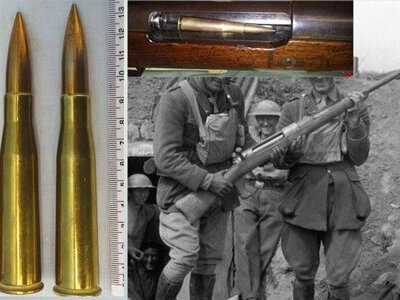 DEACTIVATED INERT. Scarce WW1 Armour Piercing 13mm T–Gewehr Round For The Mauser Tankgewehr M1918, (13X92SR) anti-tank rifle. - O 1010 DEACTIVATED INERT. Scarce WW1 Armour Piercing 13mm T–Gewehr Round For The Mauser Tankgewehr M1918, (13X92SR) anti-tank rifle. - O 1010  Other Ammunition