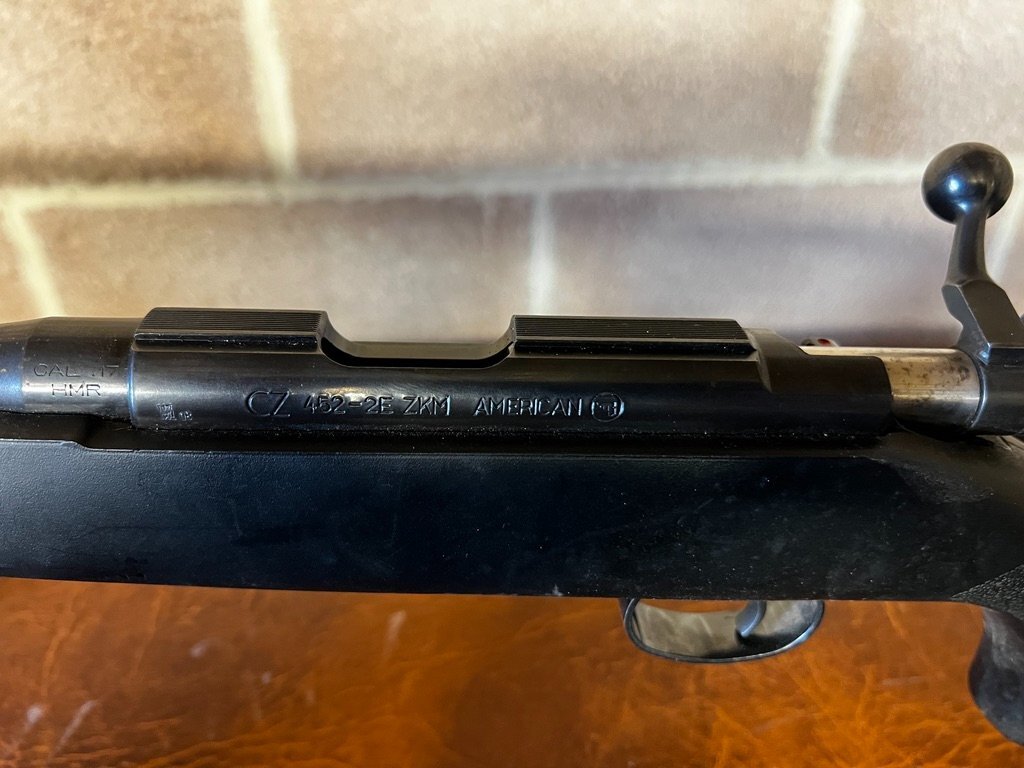  CZ 452 American Bolt Action .17 Hornady Magnum Rimfire (.17 HMR) Rifle
