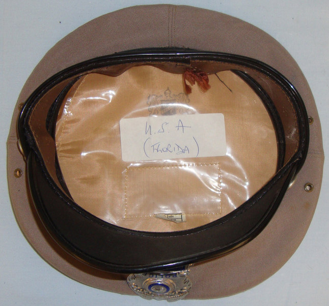  A Police Patrolman’s Hat from the State of Florida. POL 1000 A Police Patrolman’s Hat from the State of Florida. POL 1000 Clothing