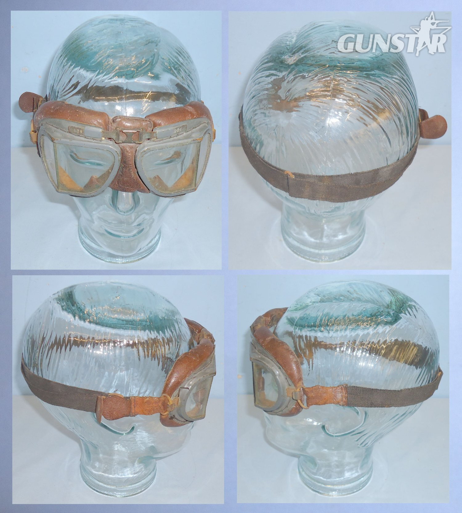 Original/Boxed/Un-Issued WWII RAF MK VIII Flying Goggles. 22521. Original/Boxed/Un-Issued WWII RAF MK VIII Flying Goggles. 22521.  Antique & Militaria