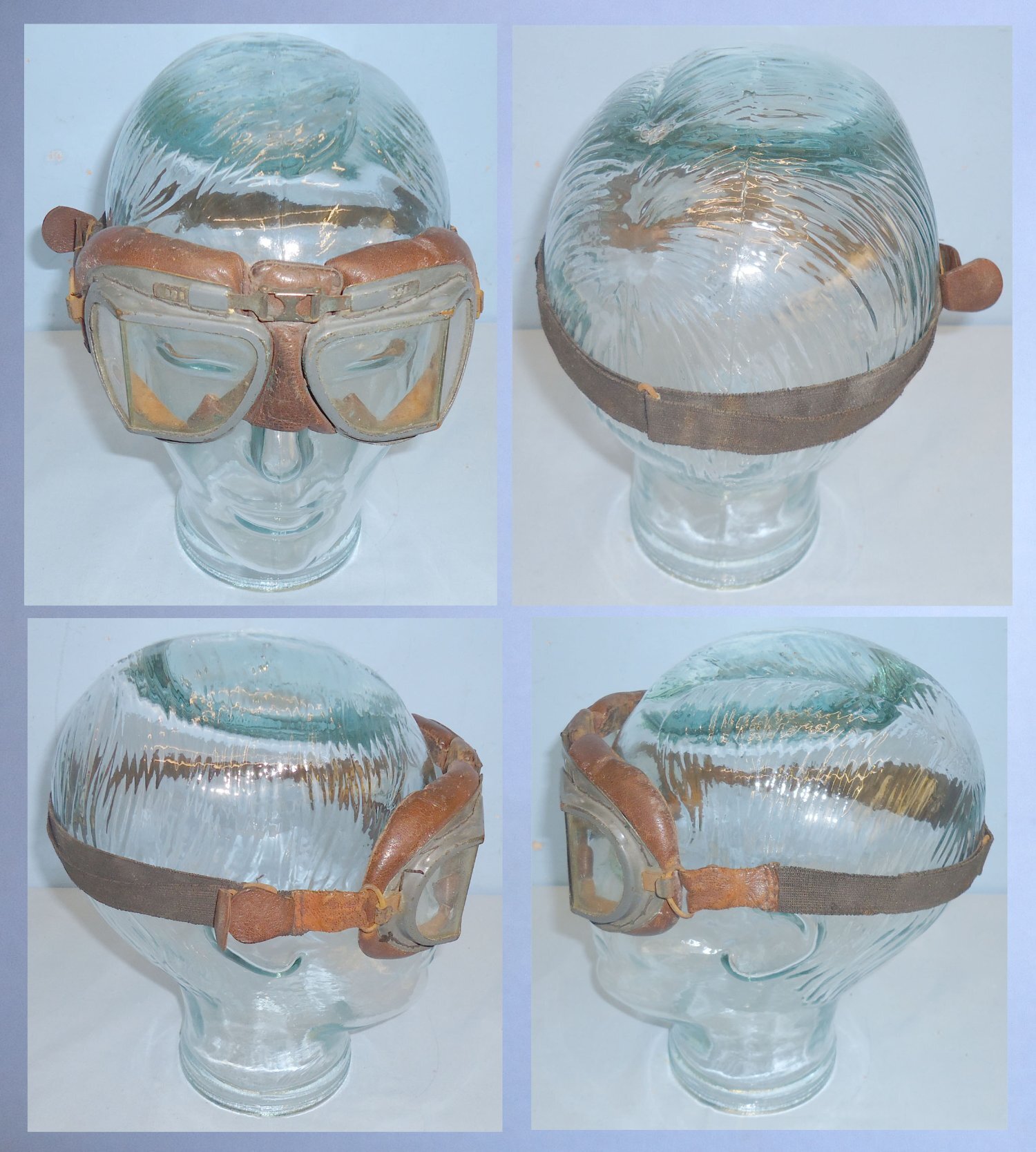 Original/Boxed/Un-Issued WWII RAF MK VIII Flying Goggles. 22521. Original/Boxed/Un-Issued WWII RAF MK VIII Flying Goggles. 22521.  Antique & Militaria