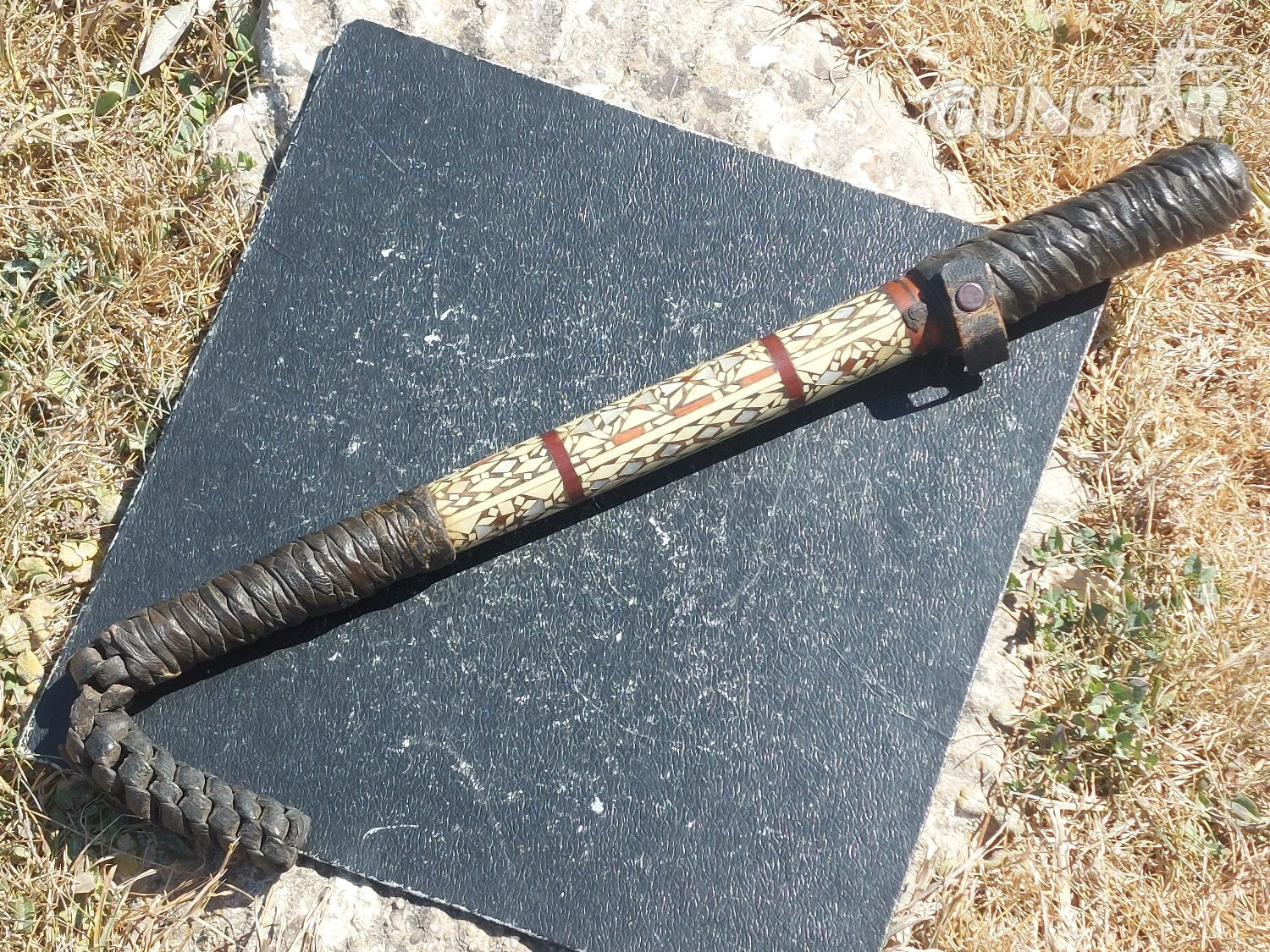NORTH AFRICAN, ARABIAN CAMEL WHIP STILETTO DAGGER  Other Blade