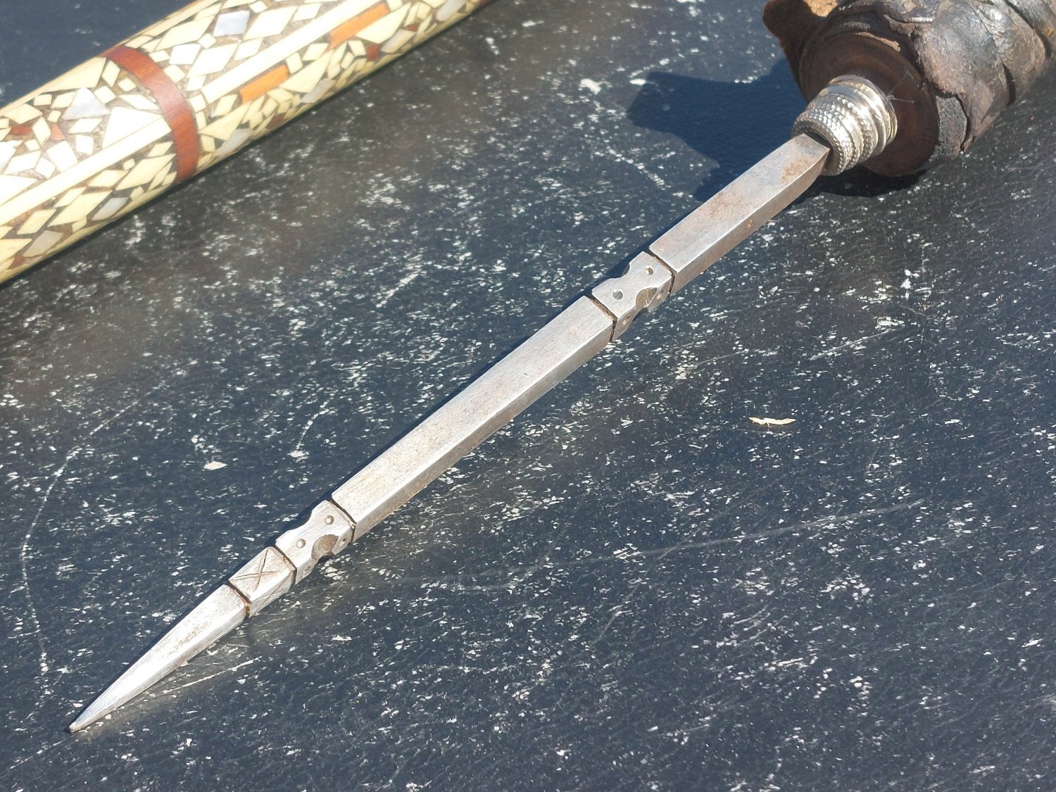 STILETTO DAGGER, NORTH AFRICAN, ARABIAN CAMEL WHIP   Other Blade - {CATEGORY} in 