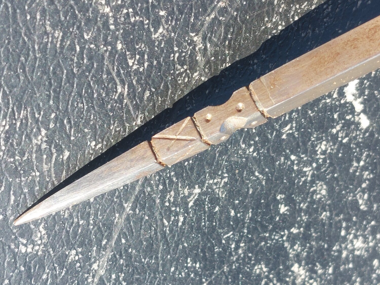 STILETTO DAGGER, NORTH AFRICAN, ARABIAN CAMEL WHIP   Other Blade 