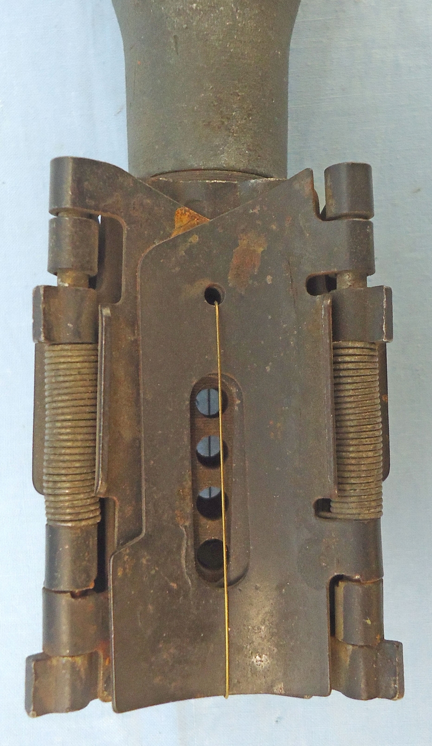 {CATEGORY} - DEACTIVATED INERT. French, 1939 Dated, Unfired Brandt Mle 27/31, 81mm High Explosive (HE) Heavy Mortor. Sn - 20735 DEACTIVATED INERT. French, 1939 Dated, Unfired Brandt Mle 27/31, 81mm High Explosive (HE) Heavy Mortor. Sn - 20735  Other Ammunition